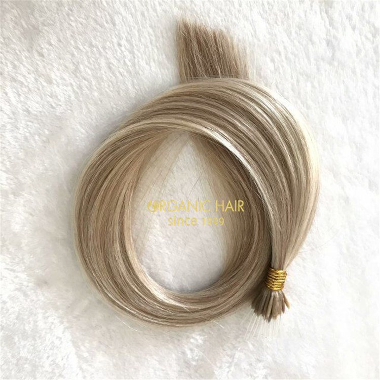 High quality real human nano hair extension A101